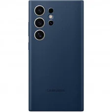 Чохол Leather Case для Samsung S24 Ultra Navy Blue (AAA)