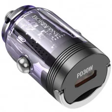 Автомобильное зарядное устройство Borofone BZ29 PD/QC 30W Purple