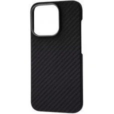 Чохол Carbon Kevlar MagSafe для iPhone 16 Pro Max Black