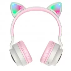Наушники накладные Hoco W27 Cat Ear Wireless Headphones Gray