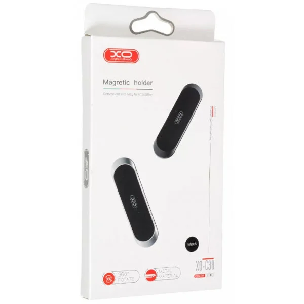 Автотримач XO C38 Magnetic Suction Holder Black